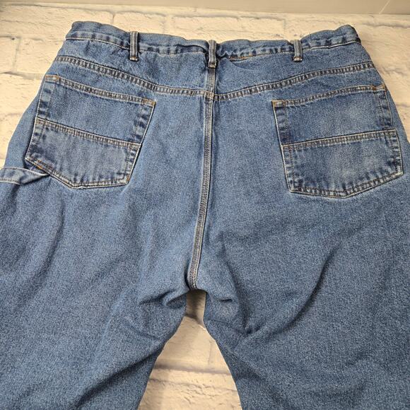 Berne Lined Men's Jeans Thinsulate Fleece 42x30 Carpenter Farm Workwear Outdoor - Picture 5 of 16